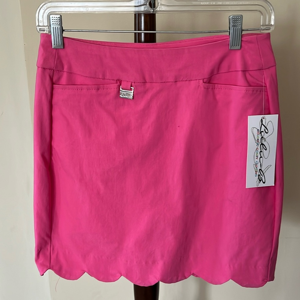 Lulu B golf skirt, pink